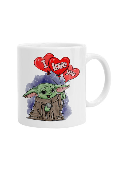 Koupakoupa Mug Ceramic White 330ml