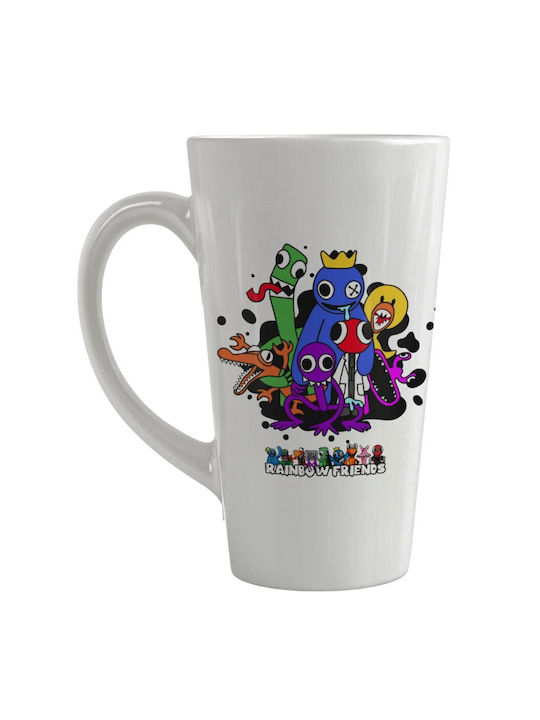 Koupakoupa Becher Keramik Weiß 450ml