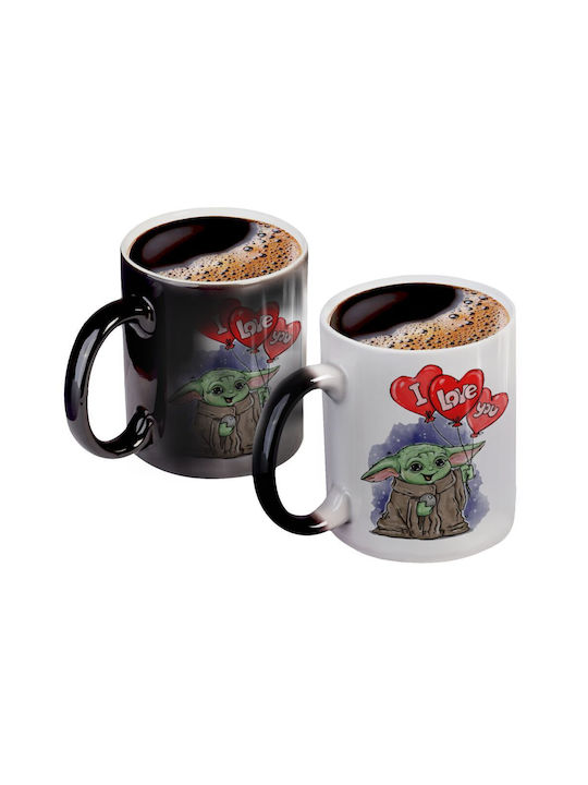 Koupakoupa Mug Ceramic Black 330ml