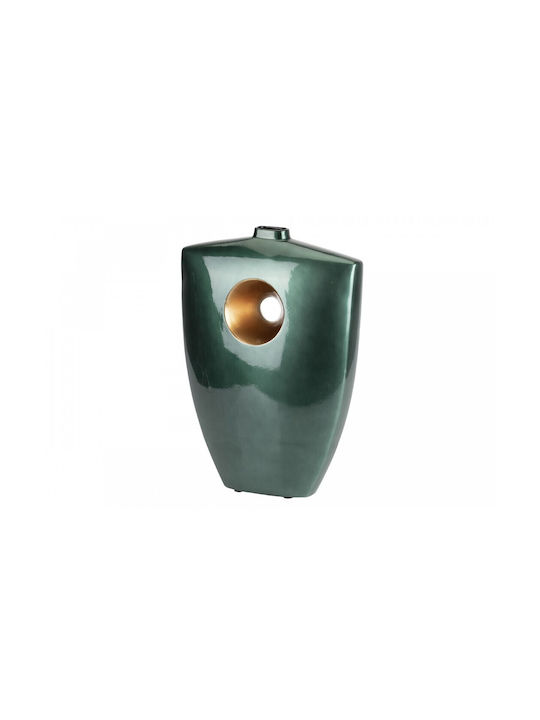 Garpe Vază Decorativă Ceramică Verde 32x13x45cm 1buc