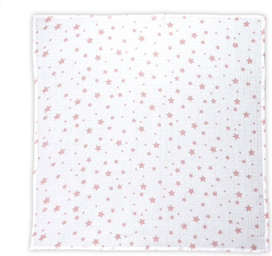 Lorelli Stars Weiß 80x80cm