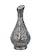 Sinialo Decorative Vase Black 16x16x35cm