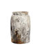 Muubs Decorative Vase Gray 26x26x40cm