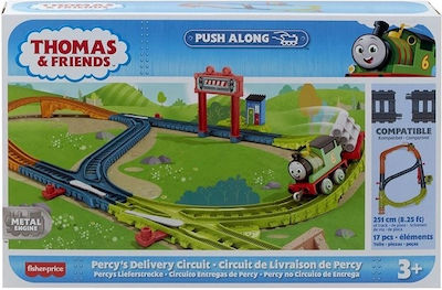 Mattel Thomas & Friends Percys Delivery Circuit Set cu Trenuleț pentru 3++ Ani