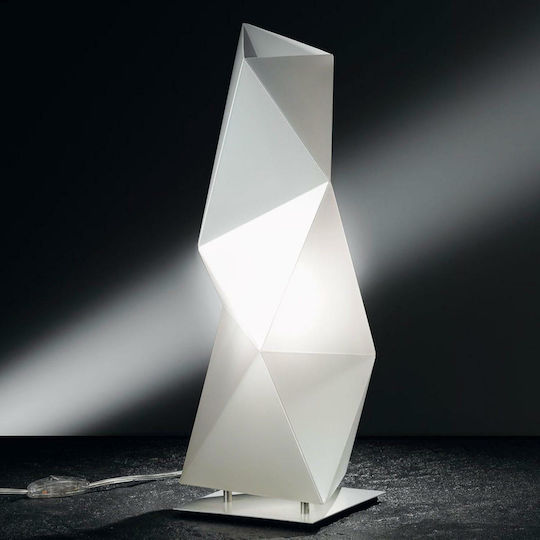 Slamp Dekorative Lampe mit Fassung für E14 Lampe Weiß