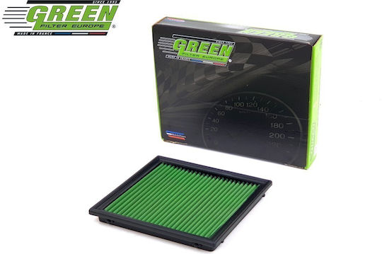 Green Filter Filtru de aer Freeflow Tip deschis pentru Fiat Punct