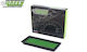 Green Filter Въздушен филтър Freeflow Отворен тип за Renault Клио Ford Express Chevrolet Express