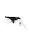 Seletti Decorative Lamp Figure with Socket for Bulb E14 Black