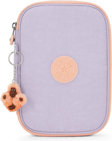 Kipling 100 Pens Pencil Case with 1 Compartment Lilac