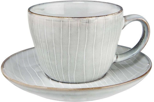 Butlers Cană Ceramică Gri 270ml