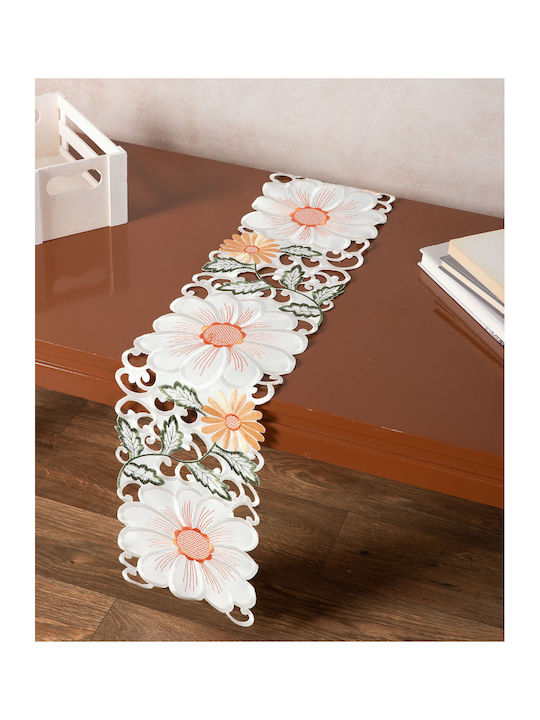 Silk Fashion Runner Изрязано Оранжев 20x150бр