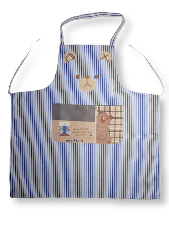 Whitegg Waterproof Apron Blue 72x76cm