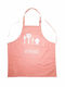 Whitegg Cooking Wasserdicht Küchenschürze Rosa 70x66cm 1Stück