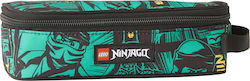 Lego Ninjago Pencil Case with 1 Compartment Green