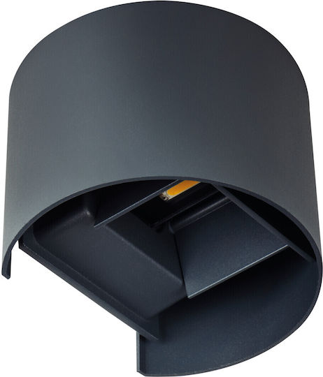 Kanlux Wandmontierte Außen-Deckenleuchte LED IP54 7W Doppelstrahl