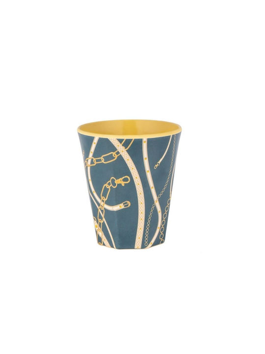 QuyCup Cană Bambus Albastru 280ml 1buc