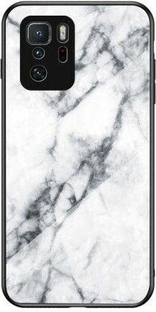 Marble Задна корица Силикон Бял (Poco X3 GTRealme 10 Pro 5G)