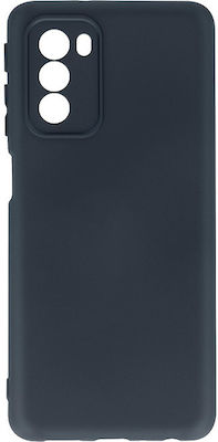 Silicone Back Cover Blue (Moto G51)