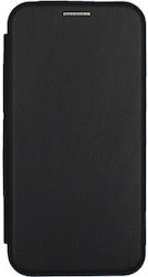 Synthetic Leather Book Black (iPhone SE 2020)