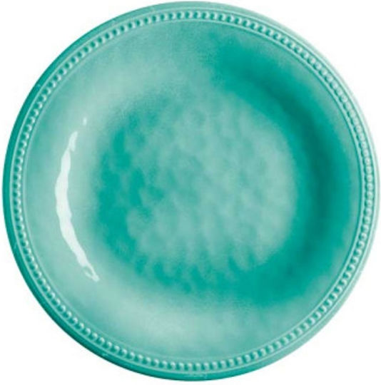 Marine Business Harmony Plate Desert made of Melamine Green with Diameter 20cm 6pcs