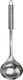 Fackelmann Tief Servierlöffel Suppe Rostfreier Stahl Silber 9.3cm