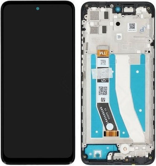 Motorola Οθόνη με Μηχανισμό Αφής και Πλαίσιο για Motorola G32 (Mineral Grey)