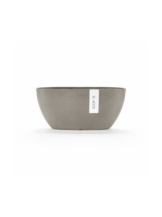 Ecopots Sofia Γλάστρα Taupe 30x13.5cm