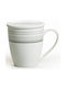 Karvounis Mug from Porcelain with Lid 360ml