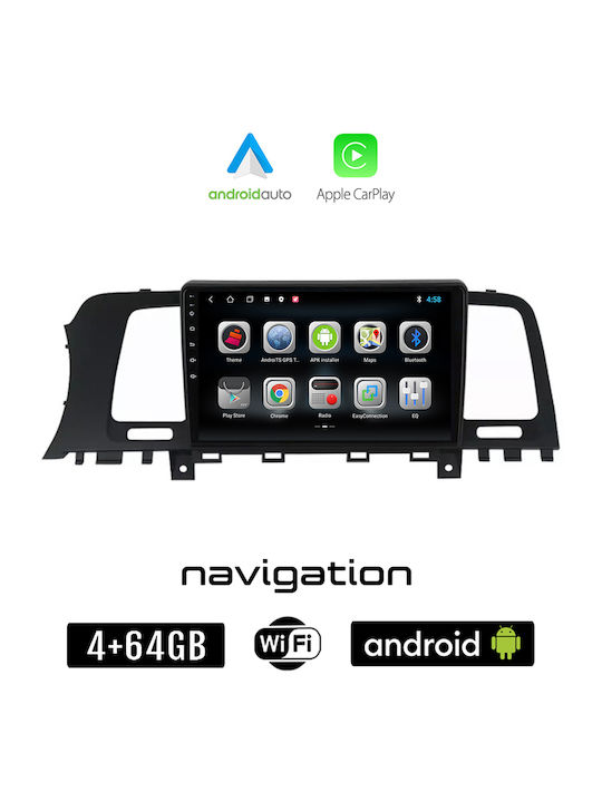 Booma Car Audio System for Nissan Murano 2007-2014 (Bluetooth/USB/WiFi/GPS/Apple-Carplay/Android-Auto) with Touch Screen 9"
