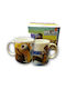 United Labels Becher Keramik Gelb