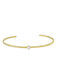 Sava Jewellery Damen Armband Handschellen aus Silber mit Zirkon
