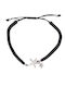 Sava Jewellery Damen-Makramee-Armband aus Silber 12 cm