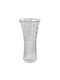 Gift Decor Διακοσμητικό Βάζο Γυάλινο Διάφανο Φ14.1xΥ29.3cm