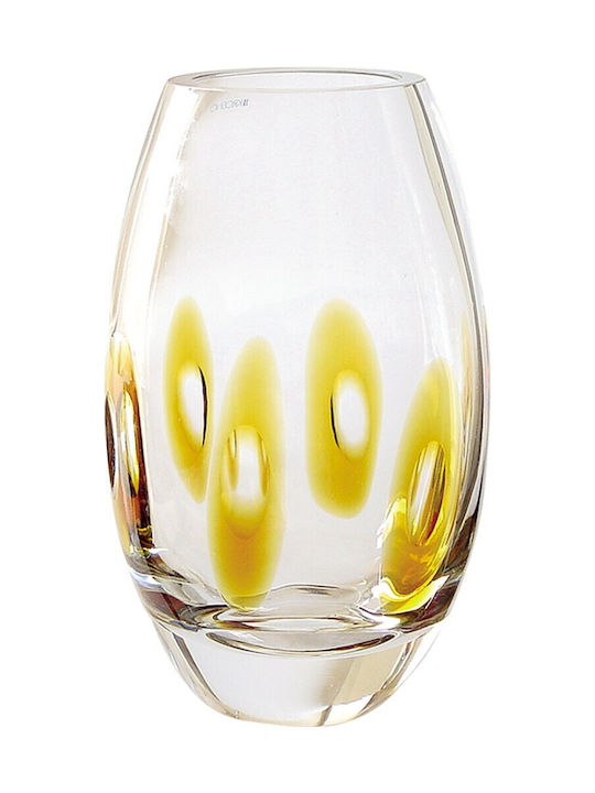 Krosno Decorative Vase Transparent 20x20x23cm