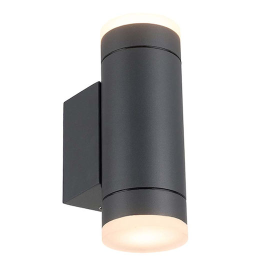 123led Wandmontiertes Außen-Spotlight GU10 IP44 Doppelstrahl