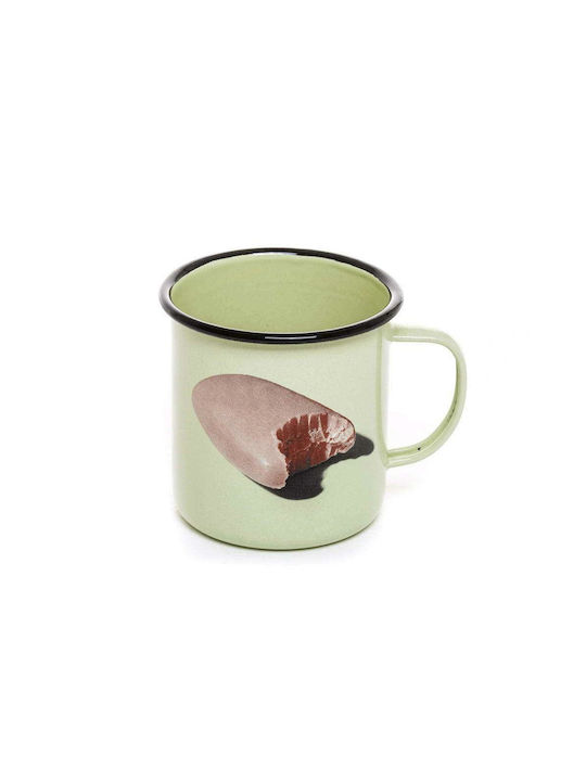 Seletti Enamel Cup Beige