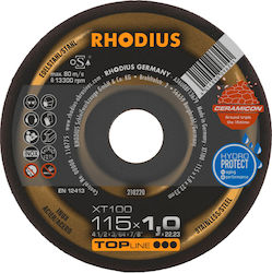 Rhodius 210220 Δίσκος Κοπής Μέταλλο 115mm