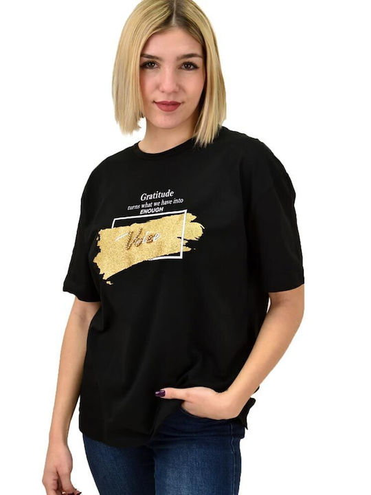 Potre Voice Women's T-shirt Black