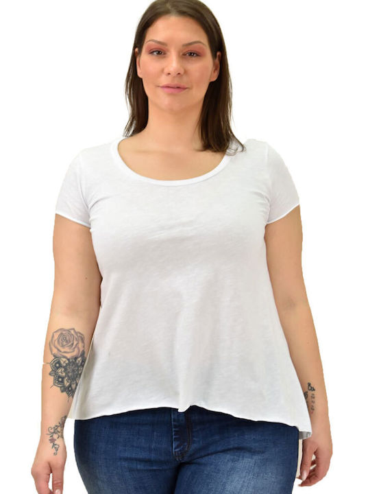 Potre Damen T-shirt Weiß