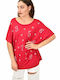 Potre Women's T-shirt Red