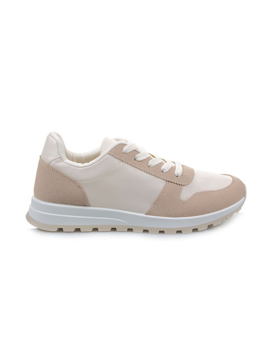 Fshoes Damen Sneakers Beige