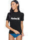 Hurley Women's Sleeveless Sun Protection Shirt Black
