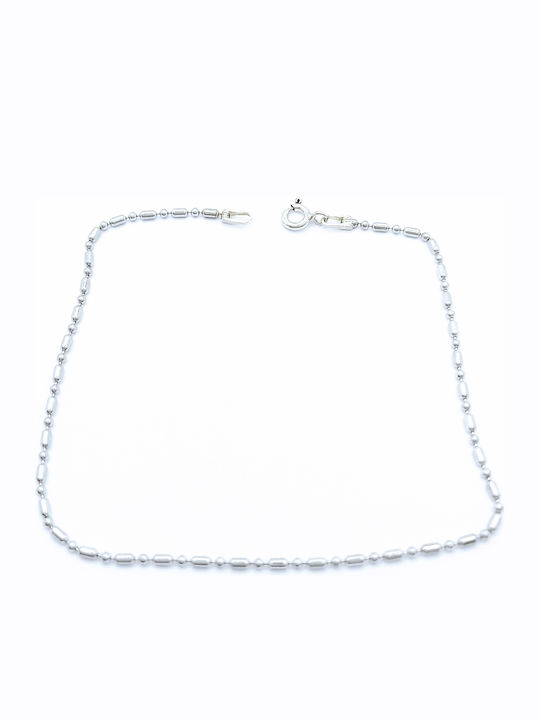 PS Silver Bracelet Anklet Chain made of Silver Gold Plated