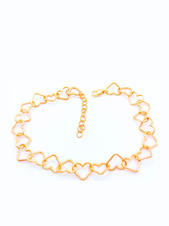 PS Silver Gold Plated Silver Anklet from Silver...