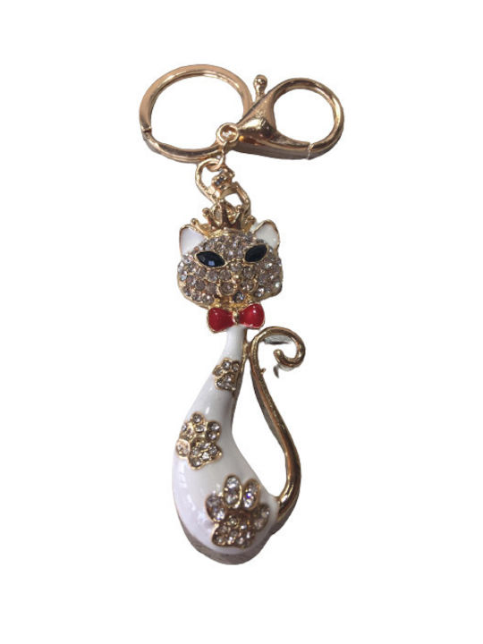 Summer Ediotion Keychain White Cat