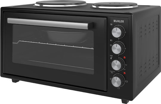 Muhler Ηλεκτρικό Φουρνάκι 45lt με 2 Εστίες