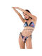 Women's Colorful Set Triangle Bikini Swimsuit Set