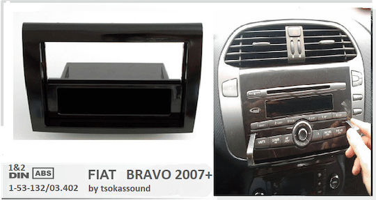 Ice Πρόσοψη 2 Din για Fiat Bravo Mercedes-Benz R Scania R 2007 2014