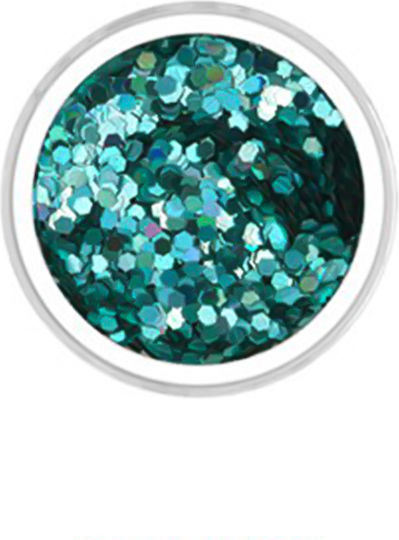 Nubar Glitzer für Nägel in Blau Farbe
