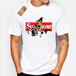 Rock Deal Supreme Daffy T-shirt Λευκό Rock Deal Supreme Daffy T-shirt Λευκό